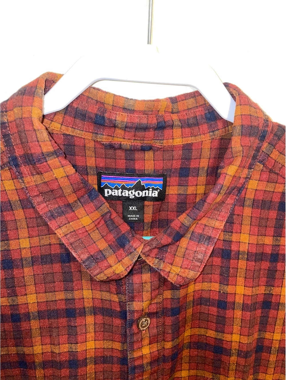 Patagonia Men's XXL Short Sleeve Button-Up Shirt Hemp/Organic Cotton Gorpcore - Picture 3 of 5
